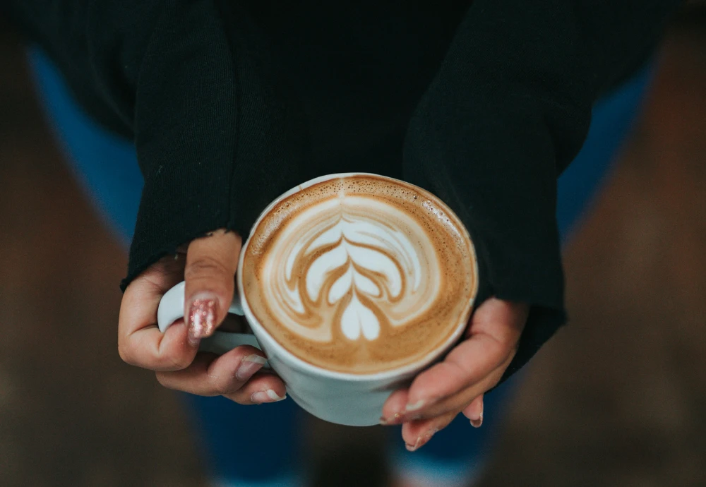 coffee machine with grinder and espresso